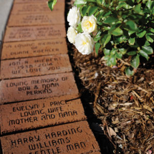 HopeWest Memorial Bricks